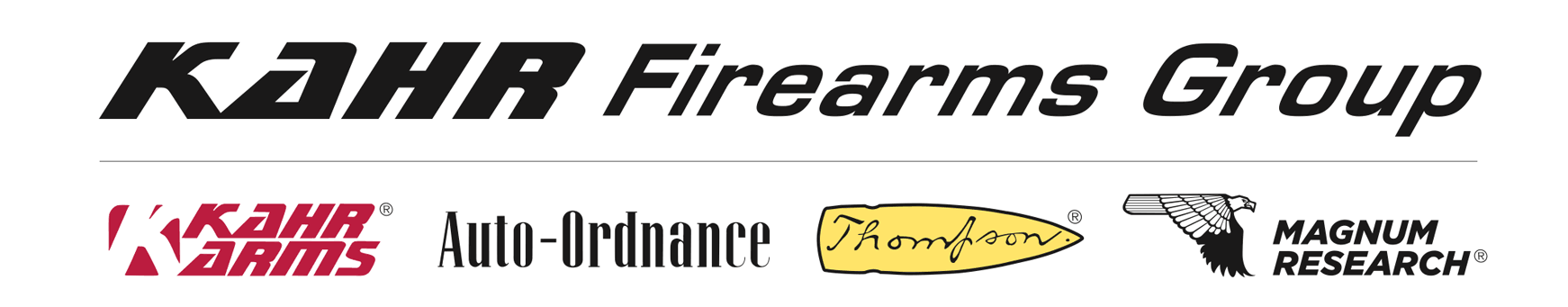 Kahr Firearms Group Logo, B&W, PDF