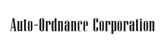 Auto-Ordnance Corporation Logo, B&W