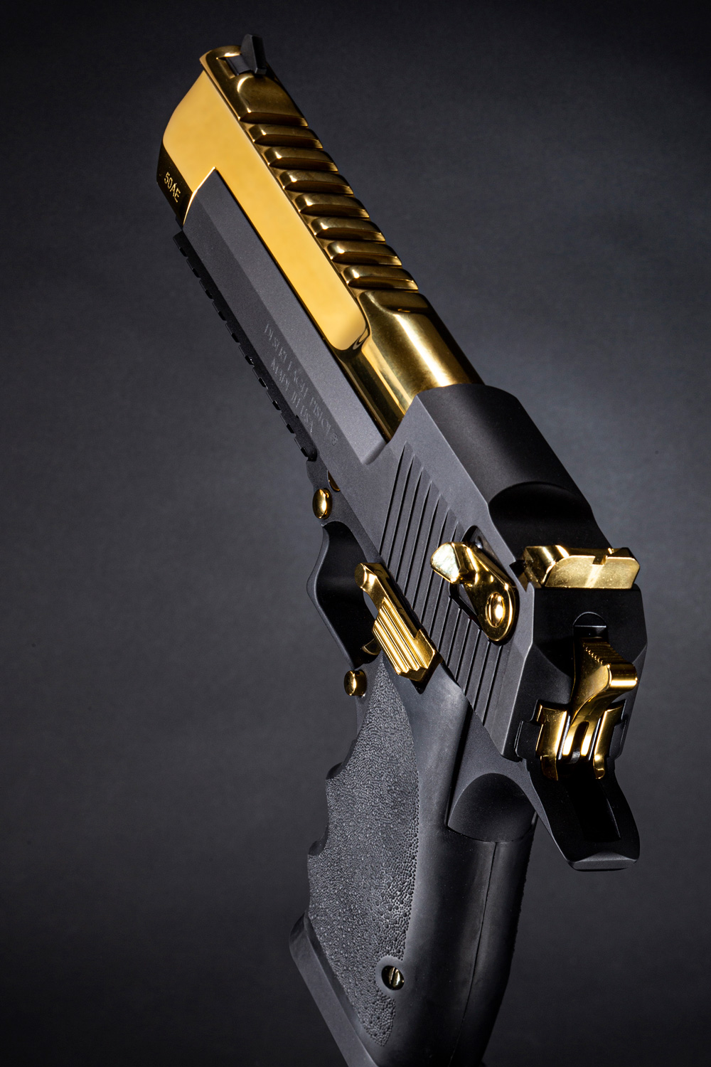 Magnum Research Introduces Exclusive Black and Titanium Gold Desert Eagle.