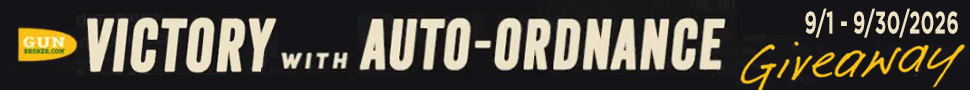 Victory with Auto-Ordnance Giveaway